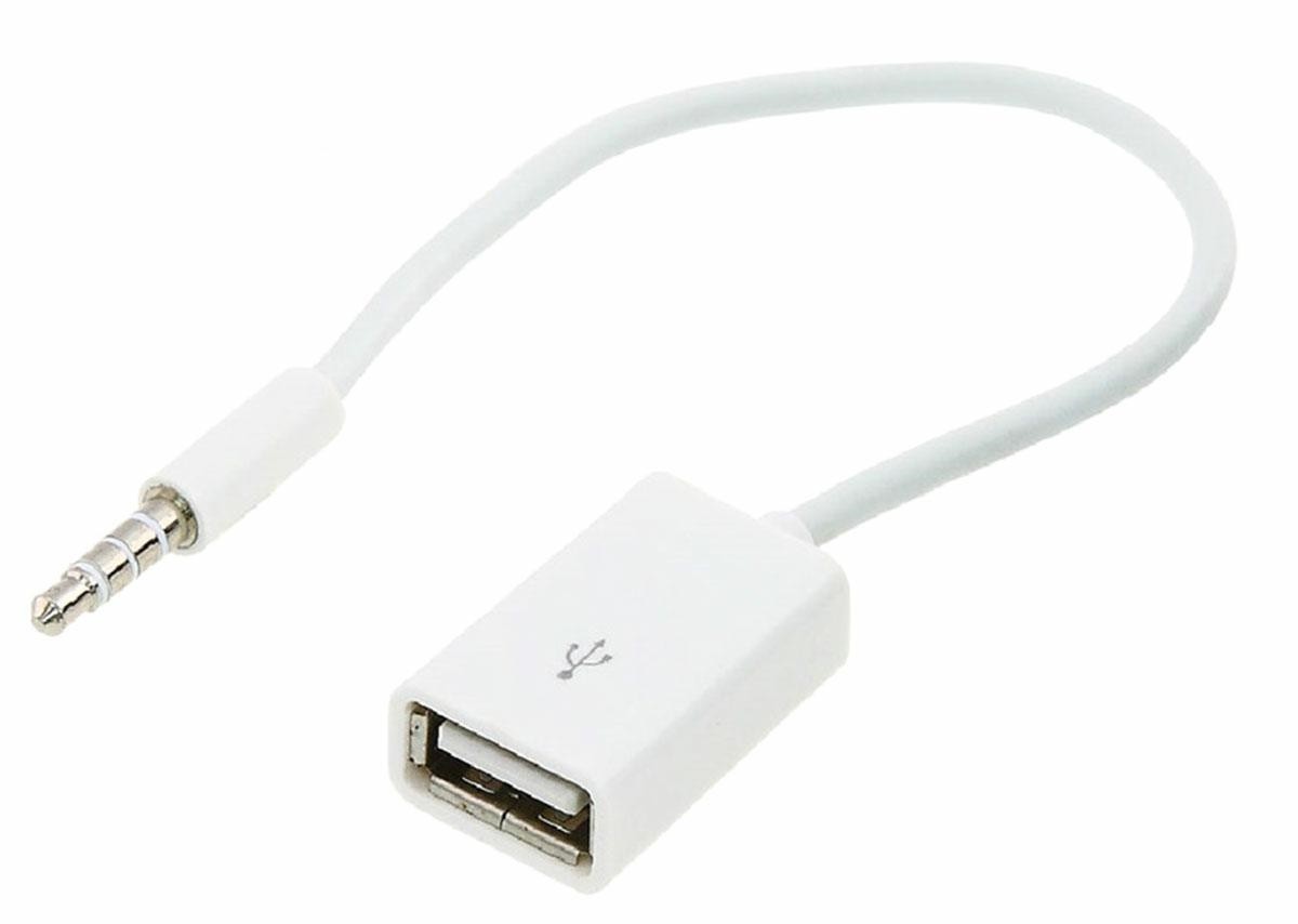 Adaptor USB -Jack 3,5 mm, 4 pini, alb - imagine 5